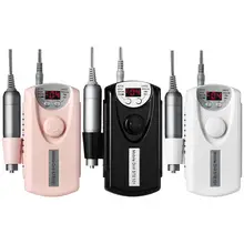 Портативный Перезаряжаемый шлифовальный станок для ногтей, шлифовальный станок для ногтей, Электрический Маникюрный полировальный аппарат S101