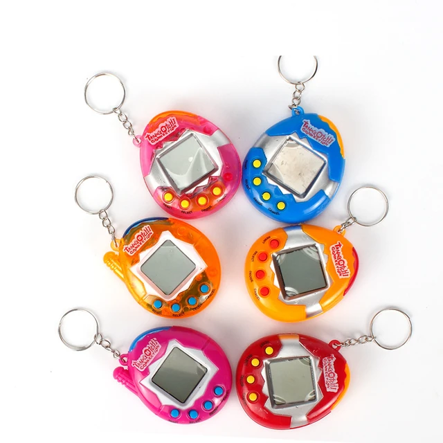 Tamagotchi Electronic Pets Toys 90S Nostalgic 49 Pets in One Virtual Cyber Pet Toy Transparent Funny Toy Robot Dog 1