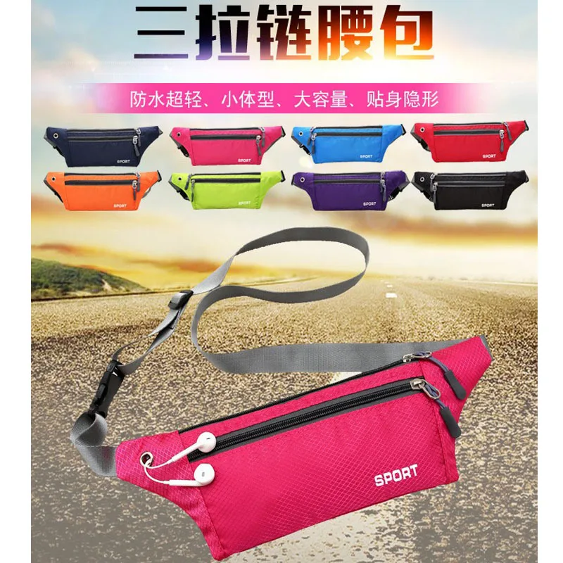 

Hot Selling Riding Running Sports Thin Body Hugging Waterproof Breathable Anti-Theft Phone Bag Versatile Running Bag Men's And W