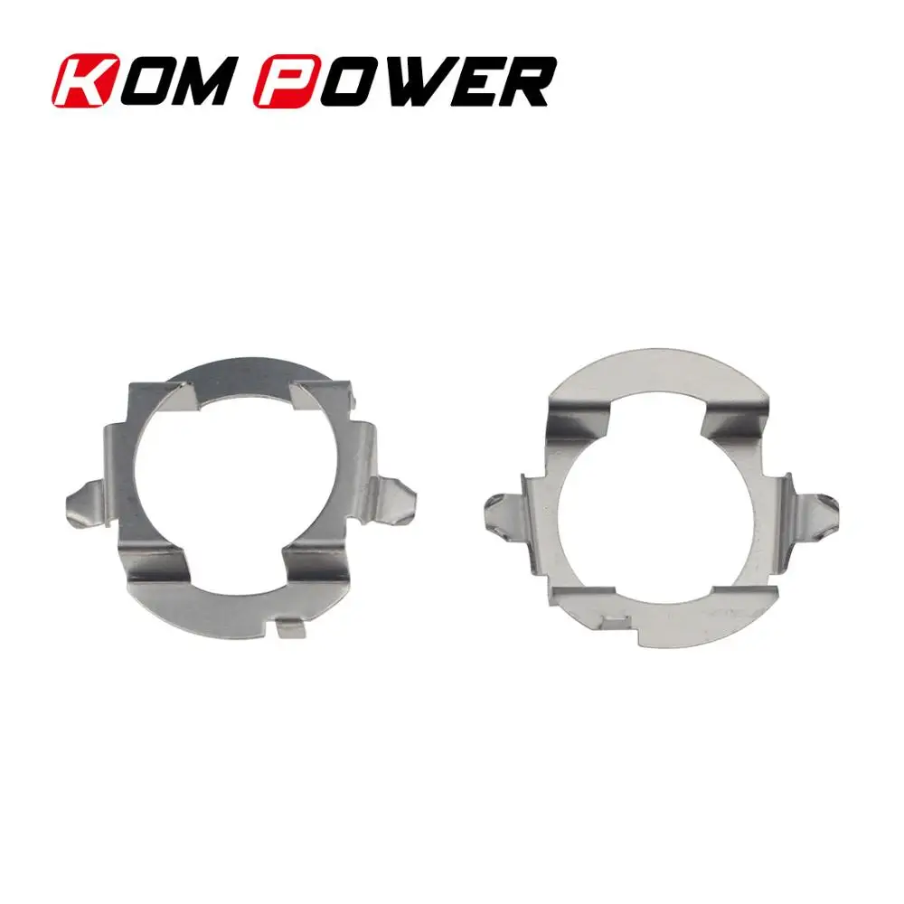 KOM POWER 2 шт. H7 держатель для автомобильных фар основание держателя переходника