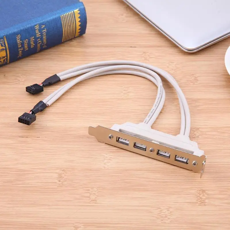 30 см/11 81 дюйма 4 порта USB 2 0 гнездовой винт для материнской платы 9 контактный