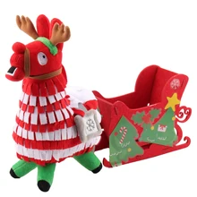 Крепостная ночь Рождество Llama драма Лут Pinata битва Royale плюшевые мягкие лошади тайник Альпака чучела животных куклы игрушки для детей