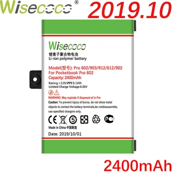 

Wisecoco 2400mAh New Battery For Pocketbook Pro 602/603/612/902/903/912/920 high quality battery+Tracking Number