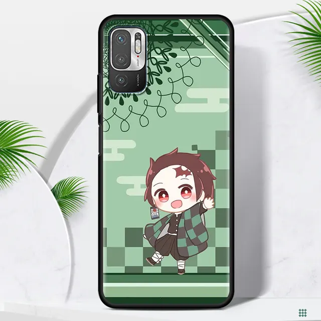 Anime Demon Slayer Cute LOVELY Case For Xiaomi Redmi Note 9S 9 8 8T 7 10 Pro Silicone Sac 9C 9A 8A 7 7A K40 Soft Phone Cover B08