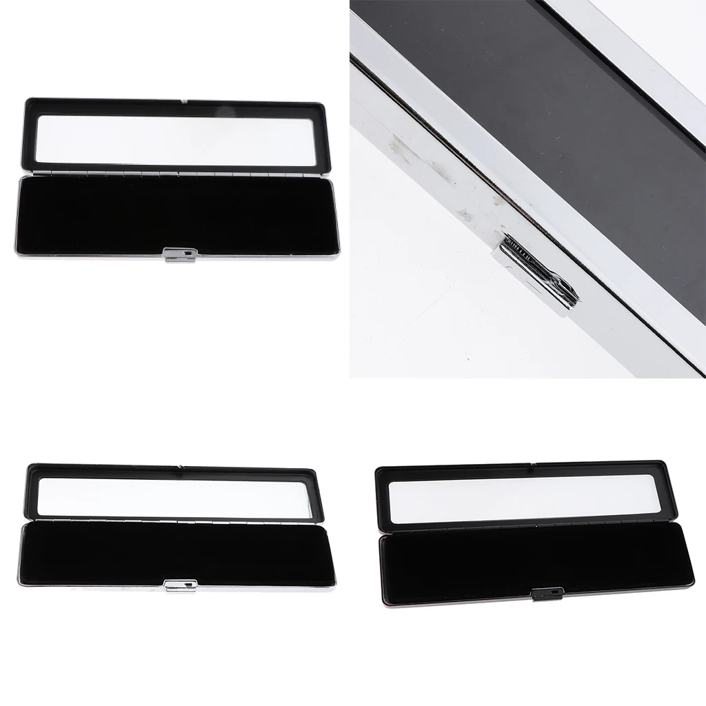 Long Metal Jewlery Case Display Box Storage Jewelry Organizer for Diamond Gem Stone Beads