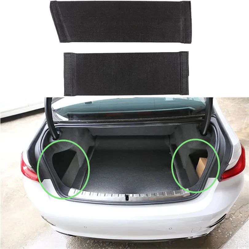 Car Trunk Guard Plate Sticker Trunk partition upgrade Rear Bumper Rubber Protection Accessories For BMW 3 series G20 2019-2021