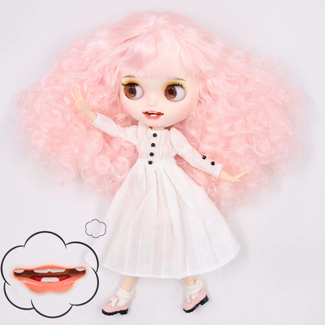 ICY 1/6 Blyth наряды индивидуальные кукла белая кожа и суставы тела с открытым ртом матовое лицо для девочки подарок Игрушка Специальное предложение - Цвет: 260QE126QE300