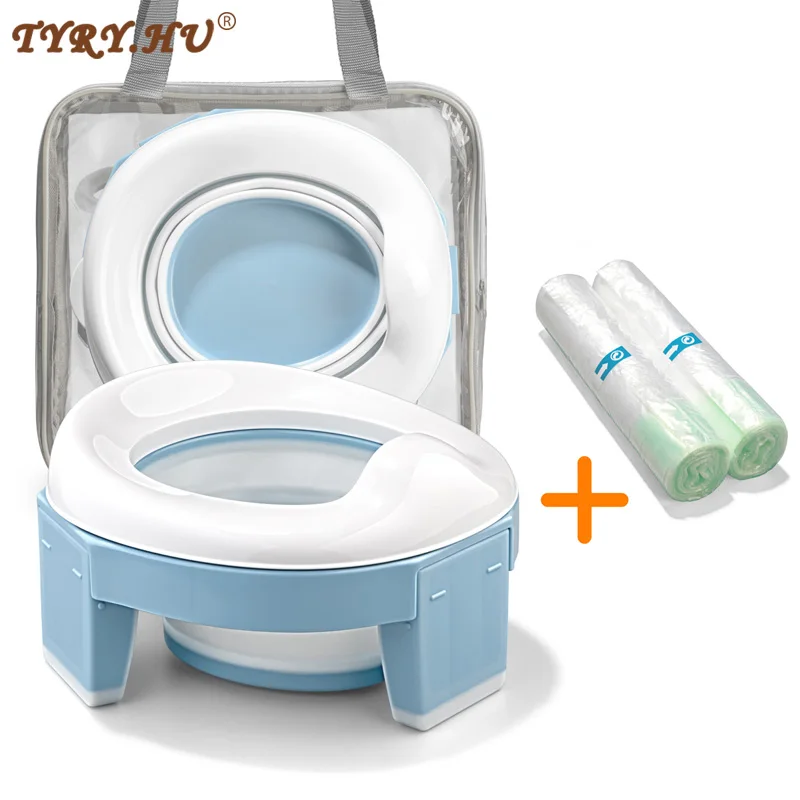 Baby Portable Toilet Potty Training Seat Multifunctional 3 in 1 Travel