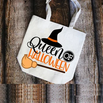 

Halloween queen Treat Goodie Candy Swag gift Tote witch cosplay Bags Trick Halloween Masquerade Party decoration Supplies favor