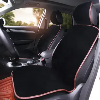 

12V Car Heated Seat Cushion General Seat Heating Pad Soft Velour Cover for Winter