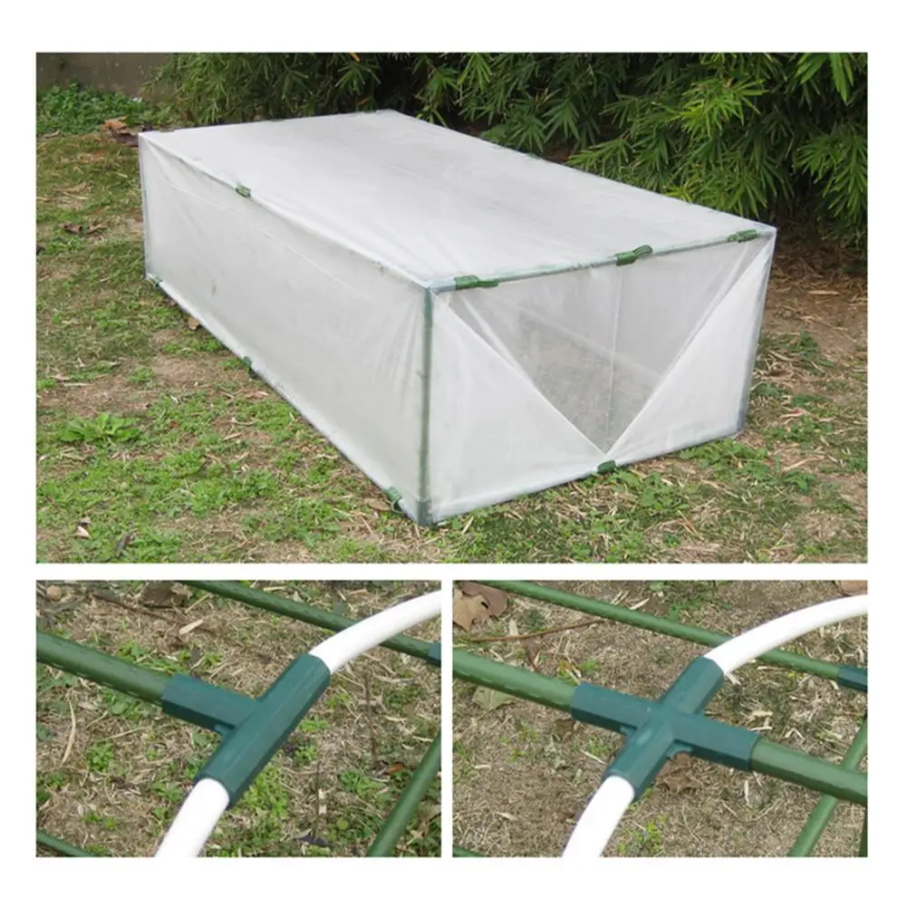 16MM PVC Fitting 5 Types Stable Support Heavy Duty Greenhouse Frame Building Connector