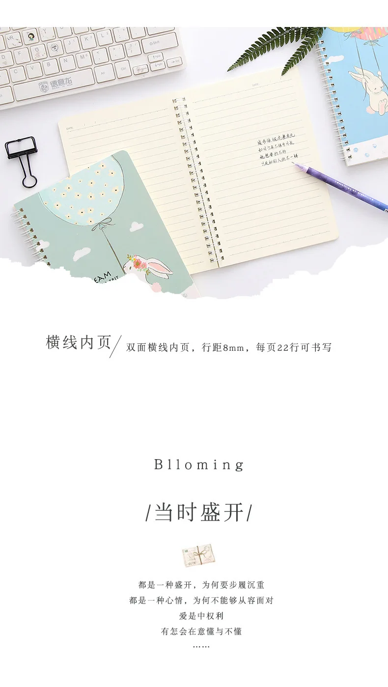 A5 Hipster Coil notebook креативный ноутбук для студентов 16 K Coil notebook Sub-Cartoon notebook канцелярские принадлежности оптом