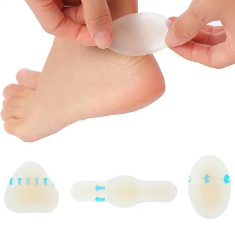 

Foot Blister Patch Plaster Adhesive Hydrocolloid Gel Blister Plaster Anti-wearing Heel Sticker Pedicure Patch Foot Care