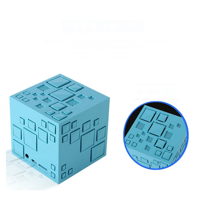 Мини Bluetooth динамик, светодиодный, красочный, стерео, бас, звуковая коробка, mp3-плеер, сабвуфер, динамик s Caixa De Som Portatil TF FM