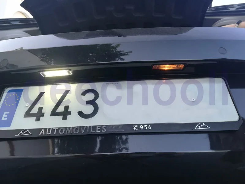 Белая автомобильная светодиодная лампа для Volkswagen VW golf 5 mk5 GTI 2006 2009 купольный