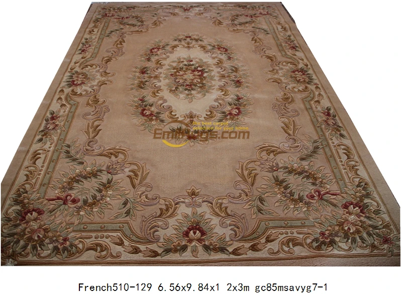 French510 6.56x9.84 Плюшевый ковер ручной работы, ковер для спальни, ковер для гостиной, спальни, бытовой круговой ковер из шерсти - Цвет: French510 6.56x9.84