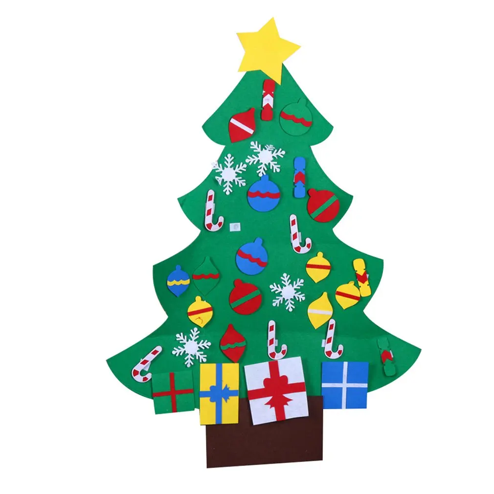 

Calendar type Christmas Tree Set Ornaments Xmas Gift Door Wall Hanging NHCM03