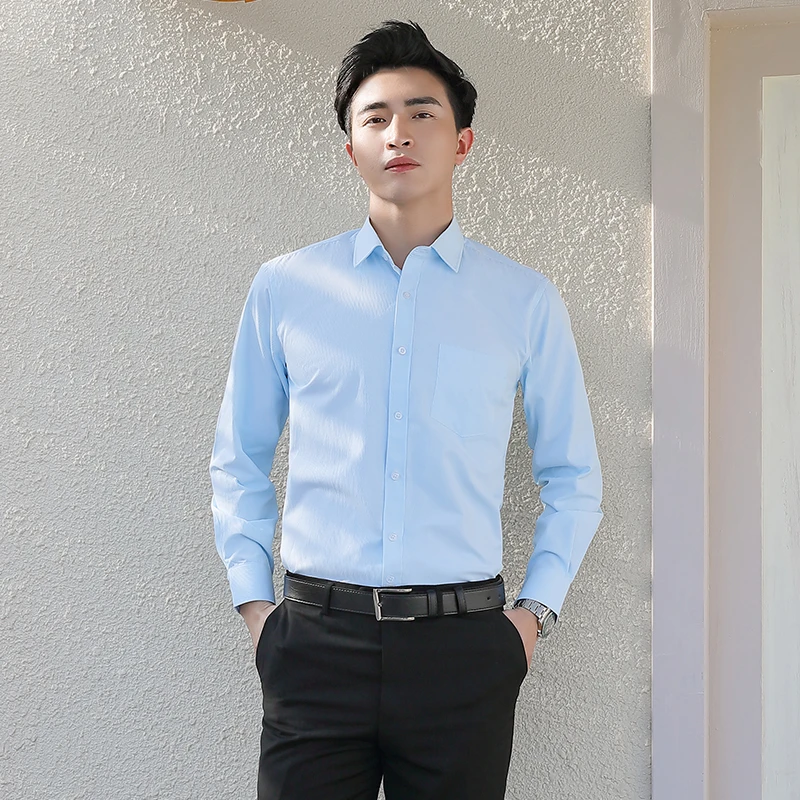 Sky blue collar shirt Clearance