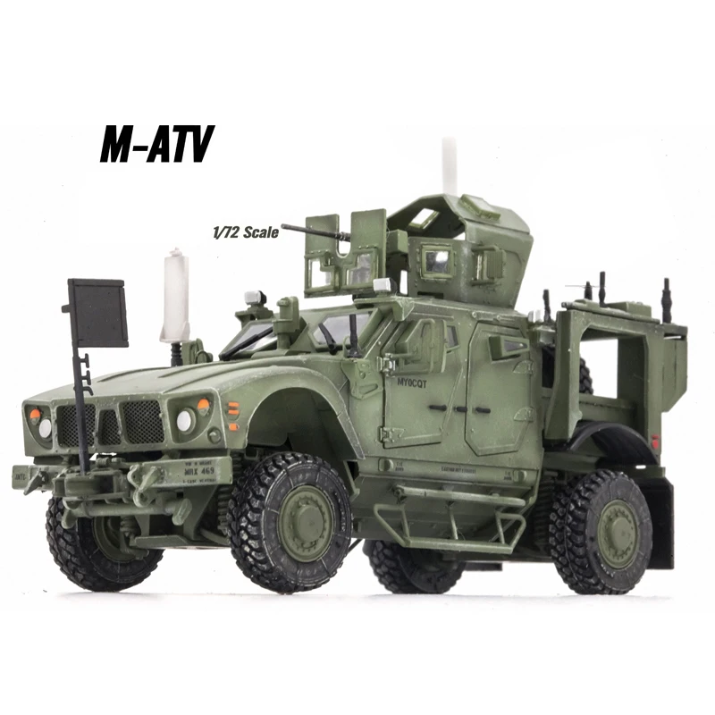 Fine 1: 72 us m1240 M-ATV Противоминная и Противоугонная машина GPK пулемет башня