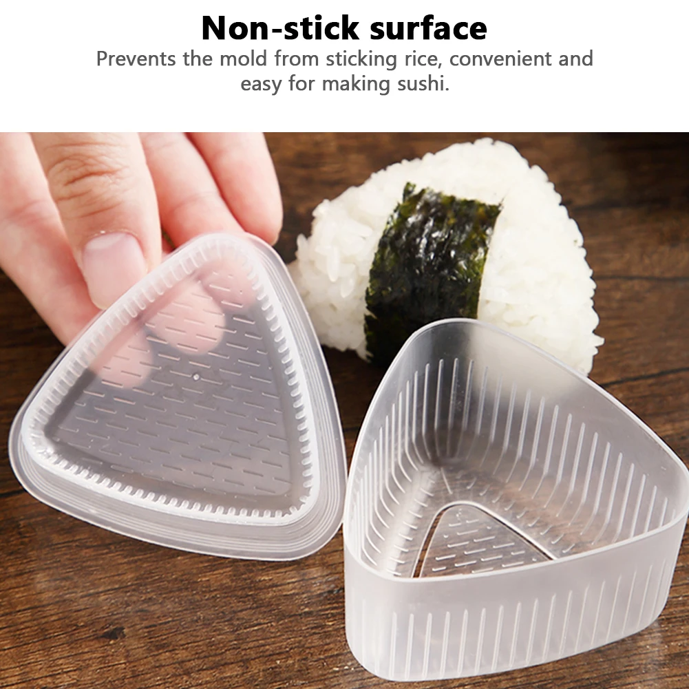 Kitchen Gadgets Onigiri Set for Sushi Rolls Sushi Mold Onigiri Rice Ball  Bento Press Maker Mold