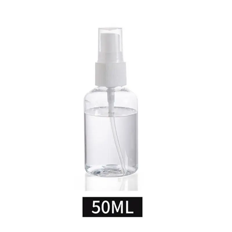 Refillable Bottles Travel Transparent Plastic Atomizer Empty Small Spray Bottle 30/50/100ml Toxic Free Safe Accessories Dropship