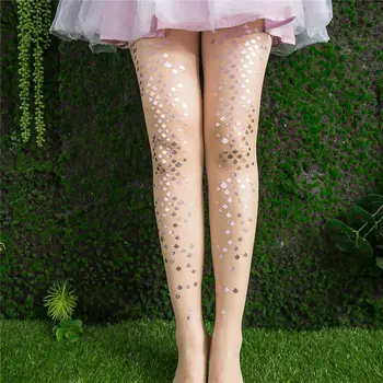 

Sexy Women Mermaid Elastic Fishnet Over Knee Thigh-High Long Tights NEW 1PC