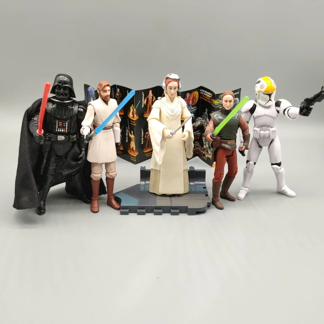 Lot Star Wars Darth Vader Clone Trooper Stormtrooper 3.75'' Figures Kid Toy Gift