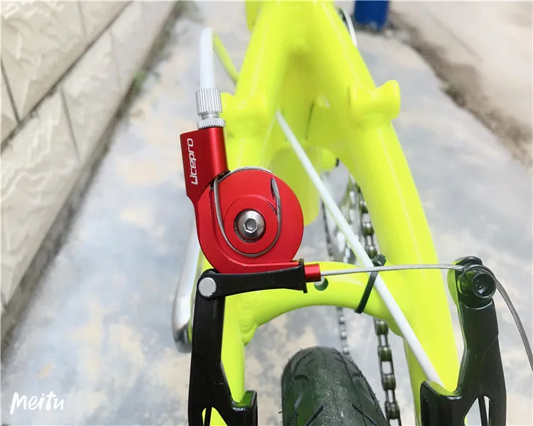 LITEPRO дорожный велосипед V тормозное устройство натяжения тормозного кабеля преобразователь хода складной велосипед V адаптер натяжения тормоза