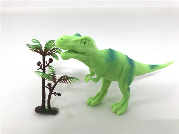 Модель Игрушечная модель динозавра набор T-Rex Стегозавр Трицератопс спинозавр экологически чистый пвх материал