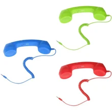 Telephone for Universal Green Blue Red Mic Handset Retro Retro