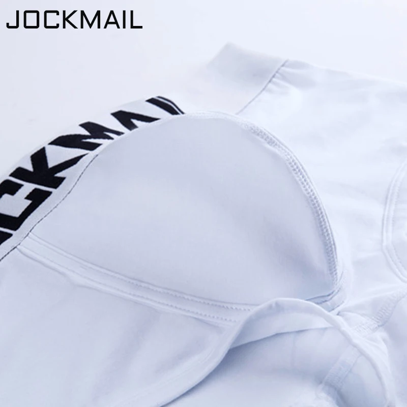 Трусы боксеры jockmail мужские нижнее белье с большим U образным выпуклым карманом