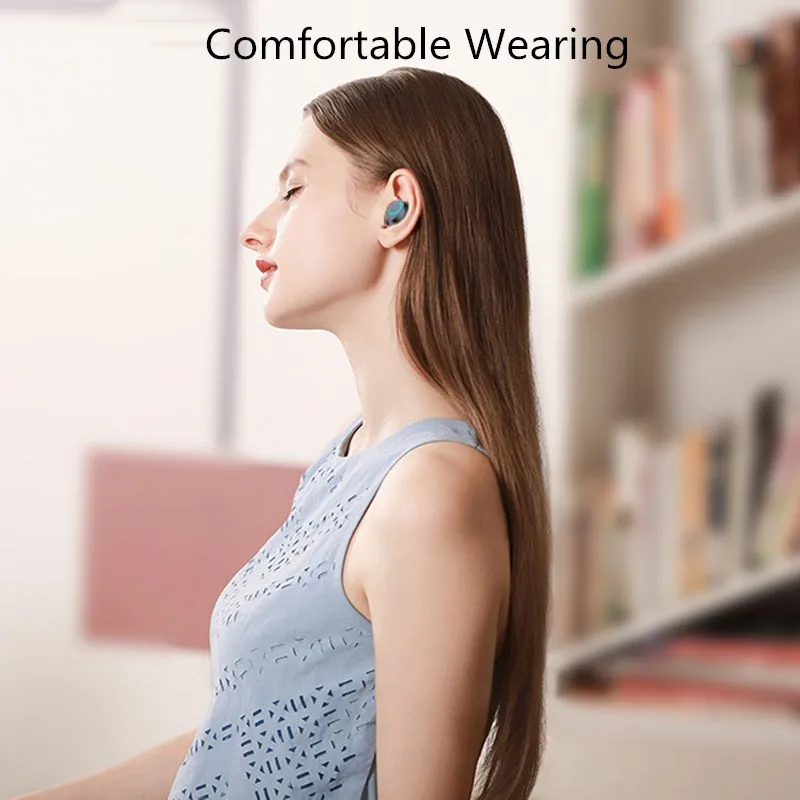 TWS Bluetooth 5,0 наушники беспроводные наушники с Mirc сенсорным управлением Bluetooth 9D Hi-Fi стерео для iOS Android мобильного телефона