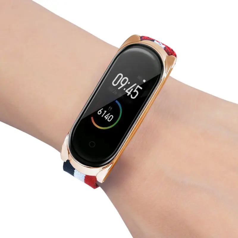 Цветной сменный ремешок для браслета Xiaomi Band 3 mi band 4 | Электроника