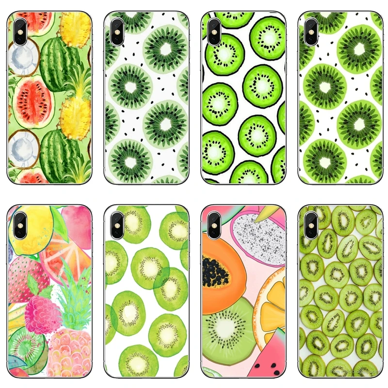 iphone 7 plus case abstract Kiwis Summer Fruit Accessories Phone Case For iPhone 11 Pro XS Max XR X 8 7 6 6S Plus 5 5S SE 4S 4 iPod Touch 5 6 case iphone 6