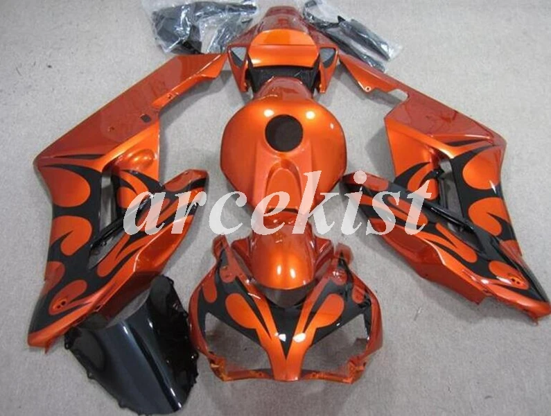 

4Gifts New ABS Injection Mold Full Fairing Kit Body set fit for HONDA CBR1000RR 1000RR 2004 2005 04 05 Custom bright orange