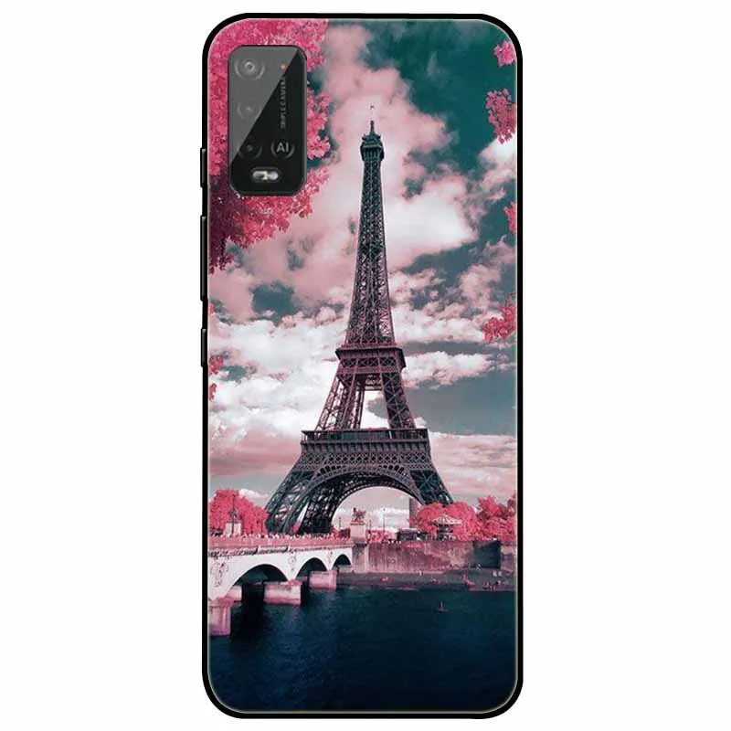 Silicone Cartoon Wolf Bumper Case - Luxury Shockproof Soft TPU Cover