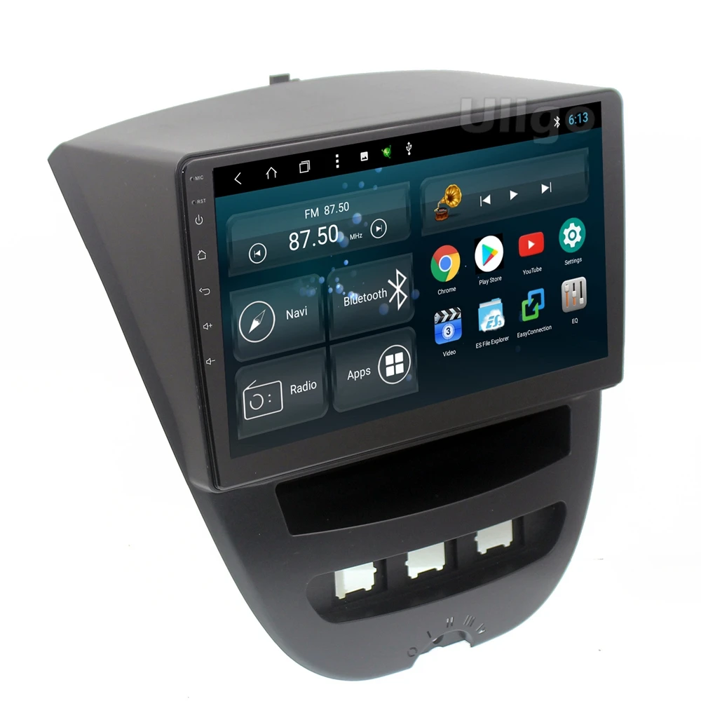 9 дюймов Восьмиядерный Android 9,0 автомобильный DVD gps для Toyota Aygo Citroen C1 peugeot 107 Авторадио gps Автомагнитола RDS Mirrorlink