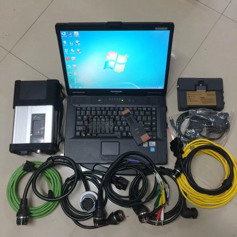2021 Super MB Star C5 for BMW ICOM A2 B C Programming 2in1 Diagnostic Tool with CF52 Laptop 1tb HDD Software Ready to Work | Автомобили и