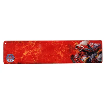 

Beastization Of Machine Two Red Keyboard Resin Handrest For Gaming Office Home Computer Use Handmade Wrist Rest Keyboard Tray