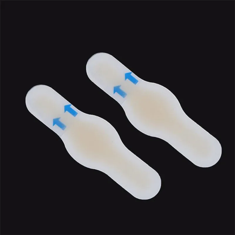 4pcs/set Silicone Anti-wearing Heel Sticker Adhesive Hydrocolloid Gel Blister Plaster Heel Protector Inserts Patch