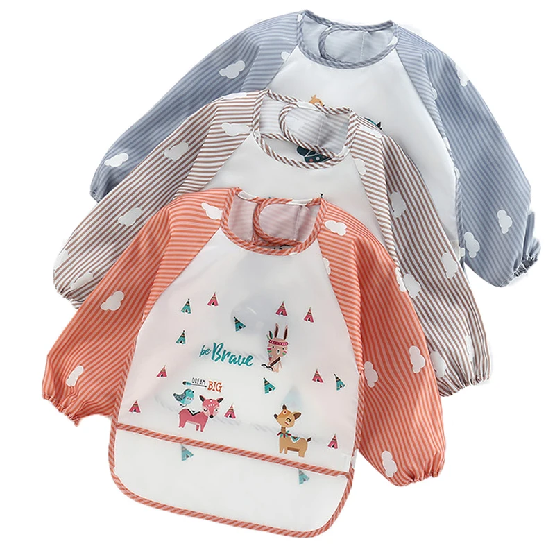 Детская Одноразовая Одежда для ужина детский нагрудник еды новинка один размер