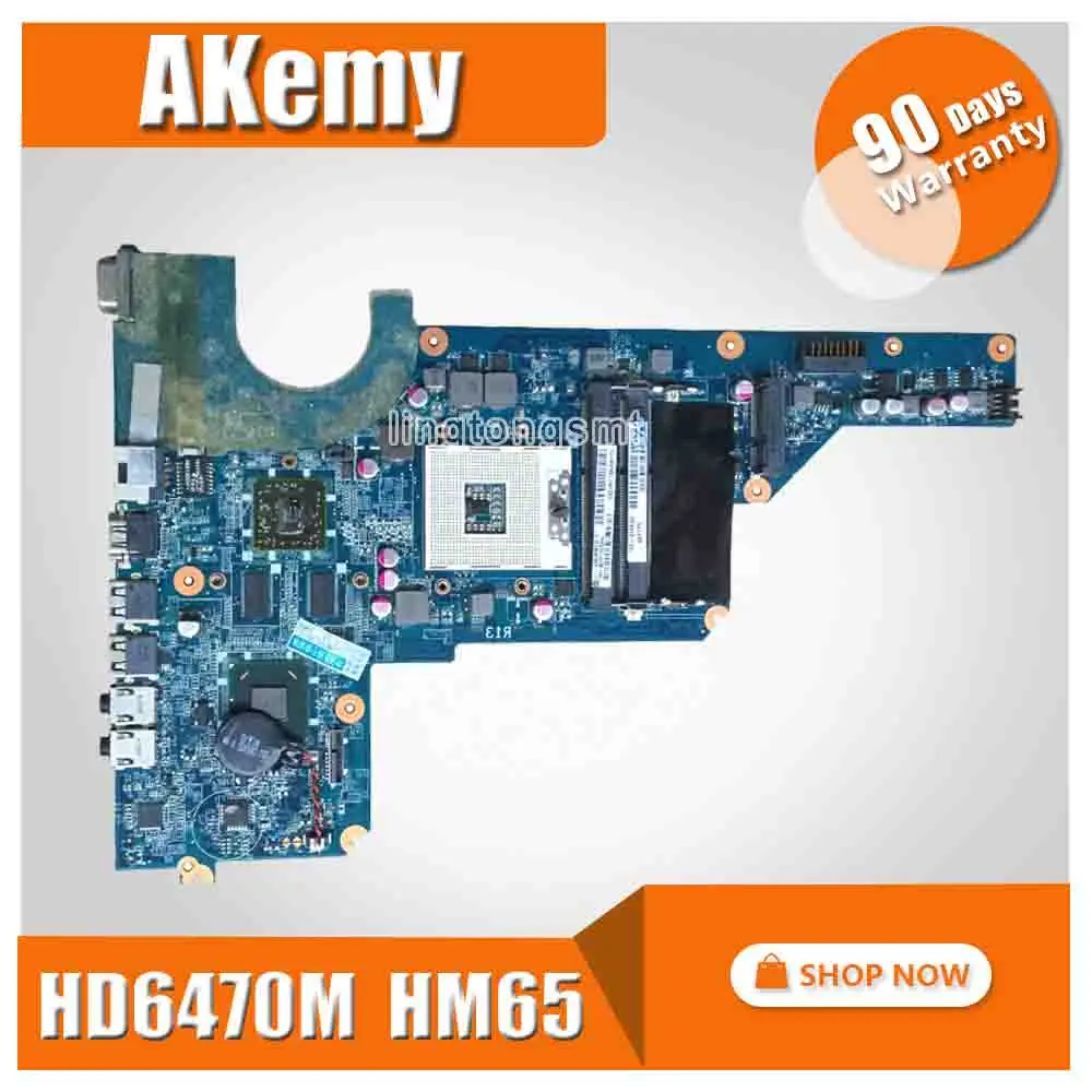 

650199-001 for HP pavilion DAOR13MB6E1 G4-1000 G4 G6 G7 laptop motherboard with hm65 chipset 100% full tested ok