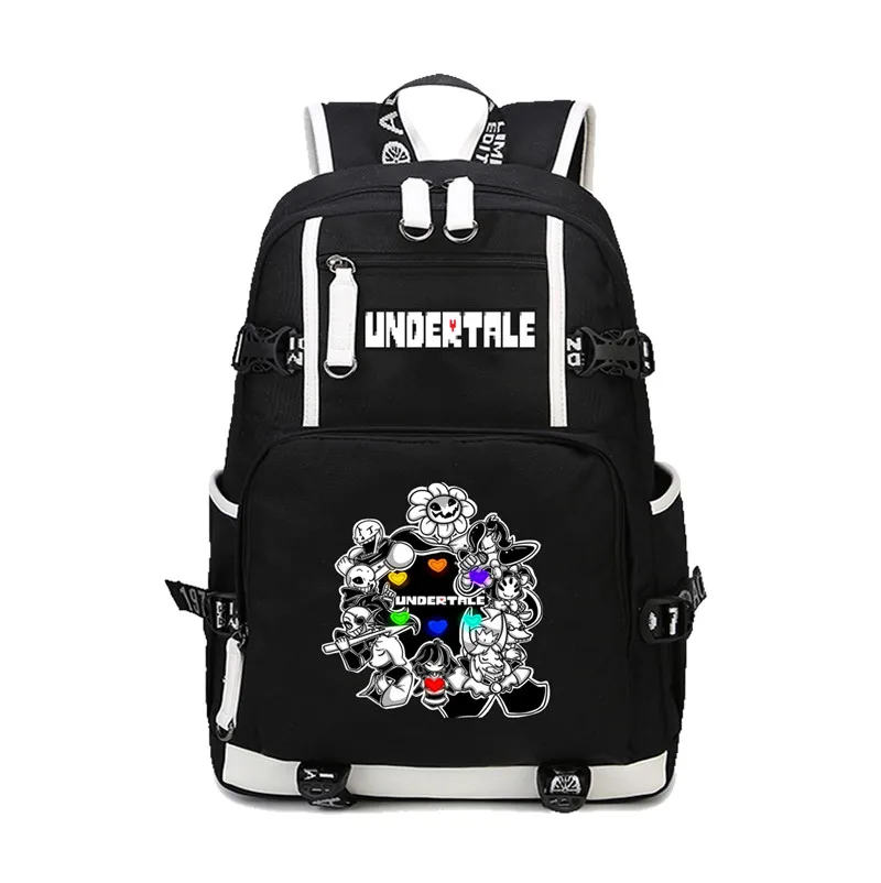 Игра «Undertale» Frisk/Toriel/Sans pixel Скелет школьный рюкзак с печатью сумки мальчики девочки Мужчины Женщины сумки на плечо