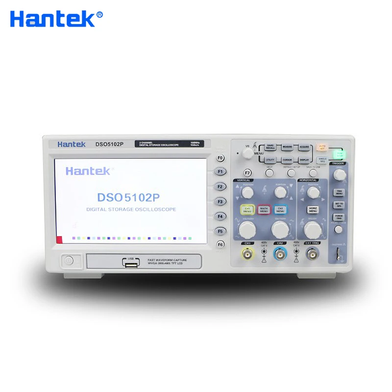 Hantek DSO5072P DSO5102P DSO5202P 70MHZ 100MHZ 200MHz 2CH Oscilloscope 1GSa//s
