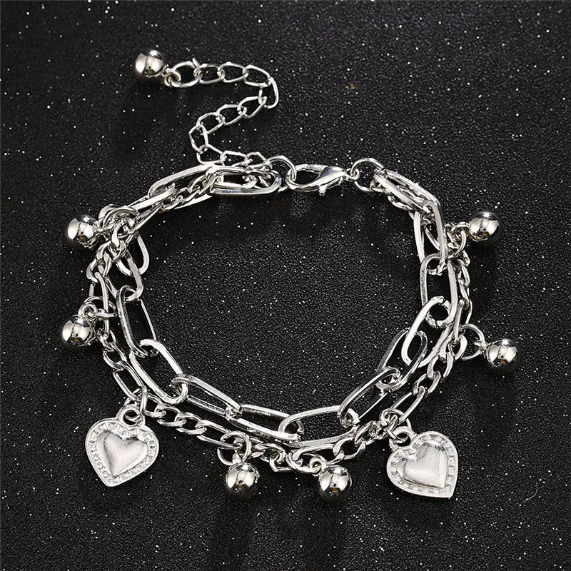 Bracciale Da Donna In Acciaio Inox Con Ciondolo A Forma Di - Foto 10