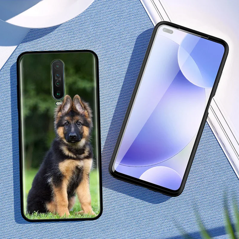 German Shepherd Dog Case for Xiaomi Redmi Note 8T 8 7 9 Pro K20 K30 5G 6 6A Black Silicone Protective Phone Cover German Shepherd Dog Case for Xiaomi Redmi Note 8T 8 7 9 Pro K20 K30 5G 6 6A Black Silicone Protective Phone Cover
