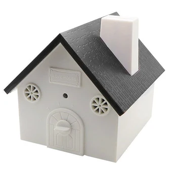 

Indoor Pet Anti Barking Stopper Plastic Ultrasonic Silence Outdoor Training Black Bark Controller