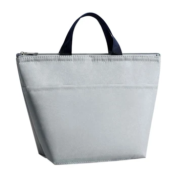 

Men Women Waterproof Kids Insulated Thermal Dinner Carrying Portable Food Storage Oxford Cloth Fresh Tote Container Lunch Bag