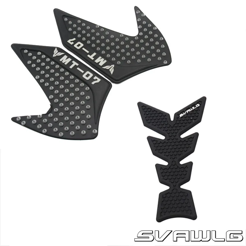 Один комплект дизайн для YAMAHA MT-07 MT07 MT 07 2013 бак тяги Сторона Pad газа топлива колено Ручка Наклейка - Цвет: 6