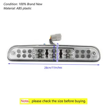 

Lamp Car lights For Ford F-250 F-350 1999-2016 Clear Rear 3rd Third Brake Light
